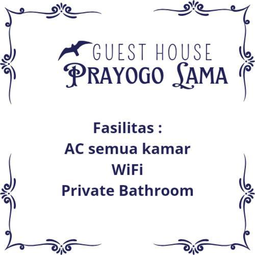 Prayogo Lama Prawirotaman Hotell Yogyakarta Exteriör bild